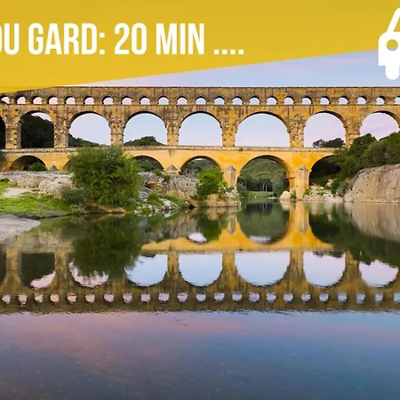 Ulysse, Spacieux Au Centre Historique D'uzes En Rez-de-chaussee Avec Exterieur, Proche Parking Des Marroniers Διαμέρισμα *