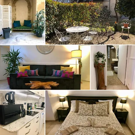 Ulysse, Spacieux Au Centre Historique D'uzès En Rez-de-chaussée Avec Extérieur, Proche Parking Des Marroniers Appartement